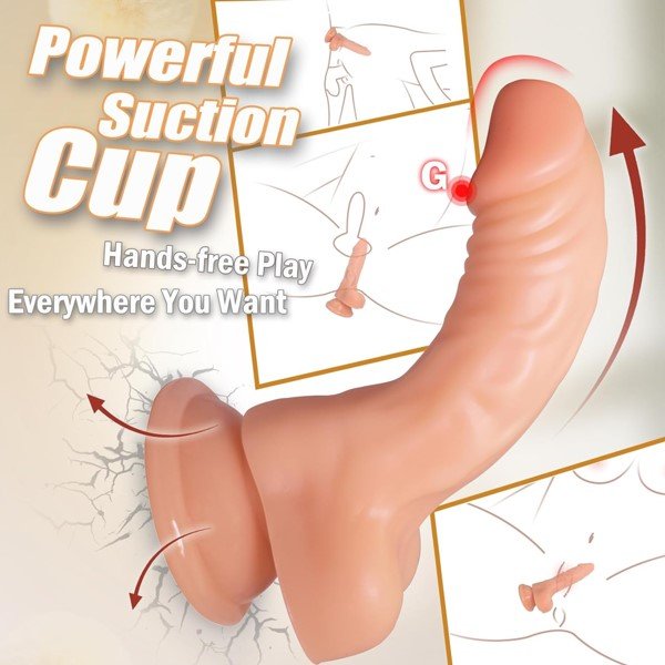 5.2 Inches Pure Realistic Anal Dildo in Pakistan