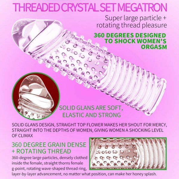 Crystal (Dot & Waves) Condom In Pakistan