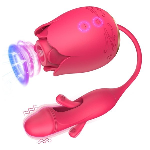 Rose Sucking Vibrator Flapping Clit Stimulator In Pakistan