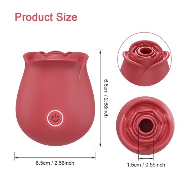 Rose Suction Toy Clitoral Stimulator In Pakistan